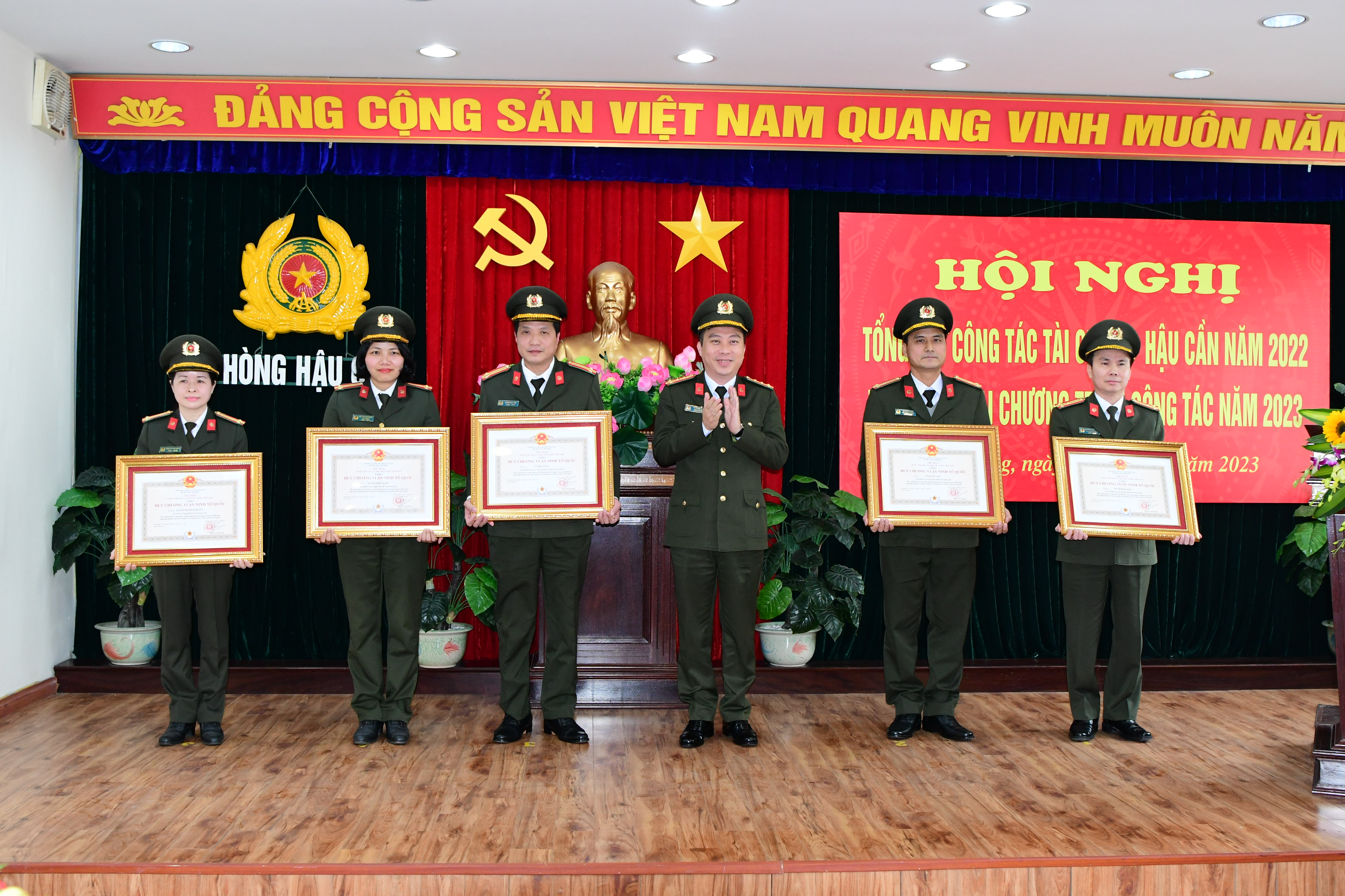 Bệnh viện và Phòng Hậu cần - CATP triển khai chương trình công tác năm 2023